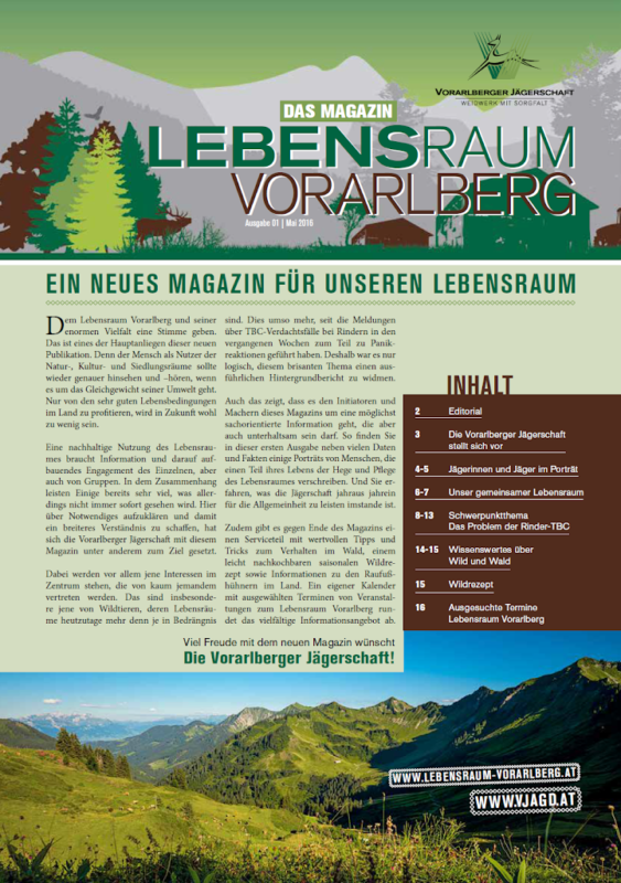 Lebensraum 2BV 2BFaksimile 563x800 - Neues Magazin "Lebensraum Vorarlberg"