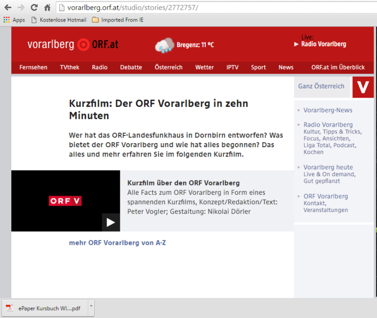 ORF 768x648 - Spannender ORF-Imagefilm trägt Handschrift von image3